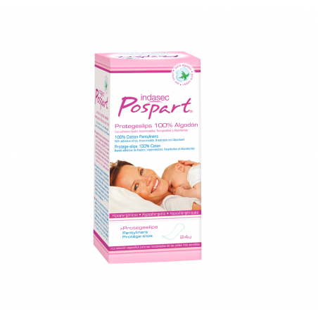 indasec protegeslip 100 algodon 24 uds