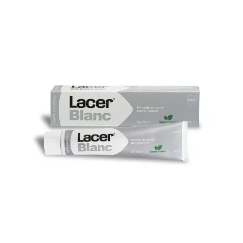 lacer blanc plus blanqueadora menta 125 ml