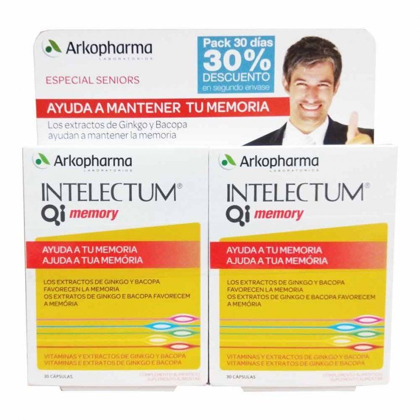 duplo intelectum memory 2x30 capsulas