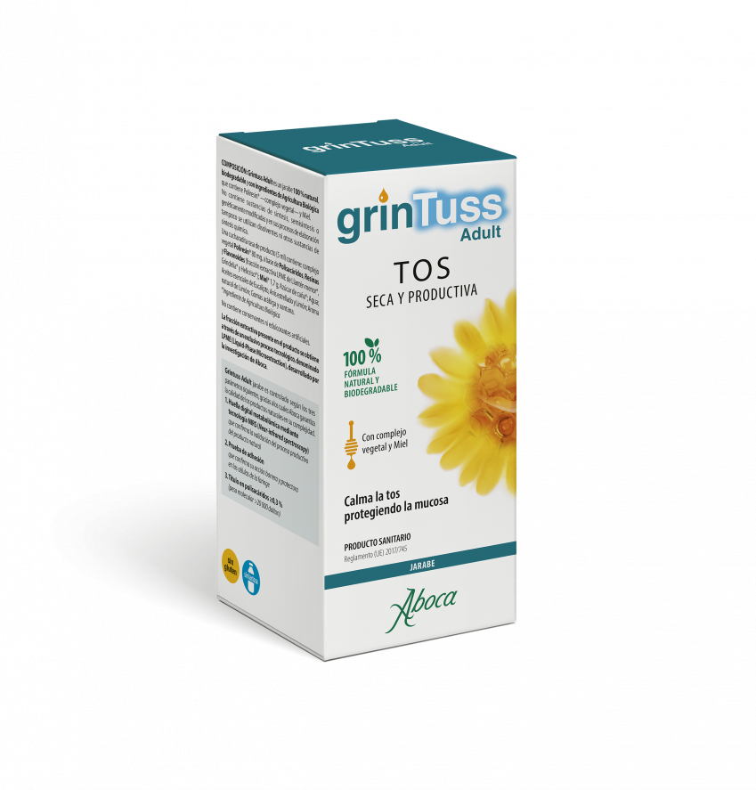Grin Tuss adulto jarabe