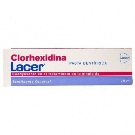 lacer clorhexidina pasta dental 75ml