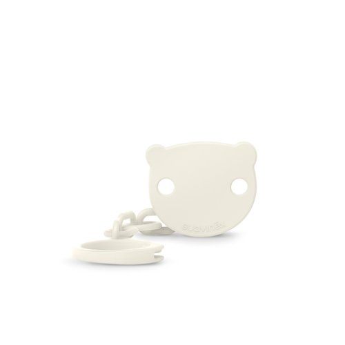 Broche blanco