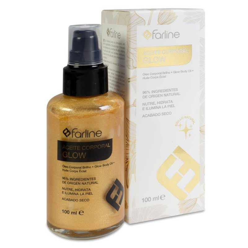 farline aceite corporal glow 100 ml