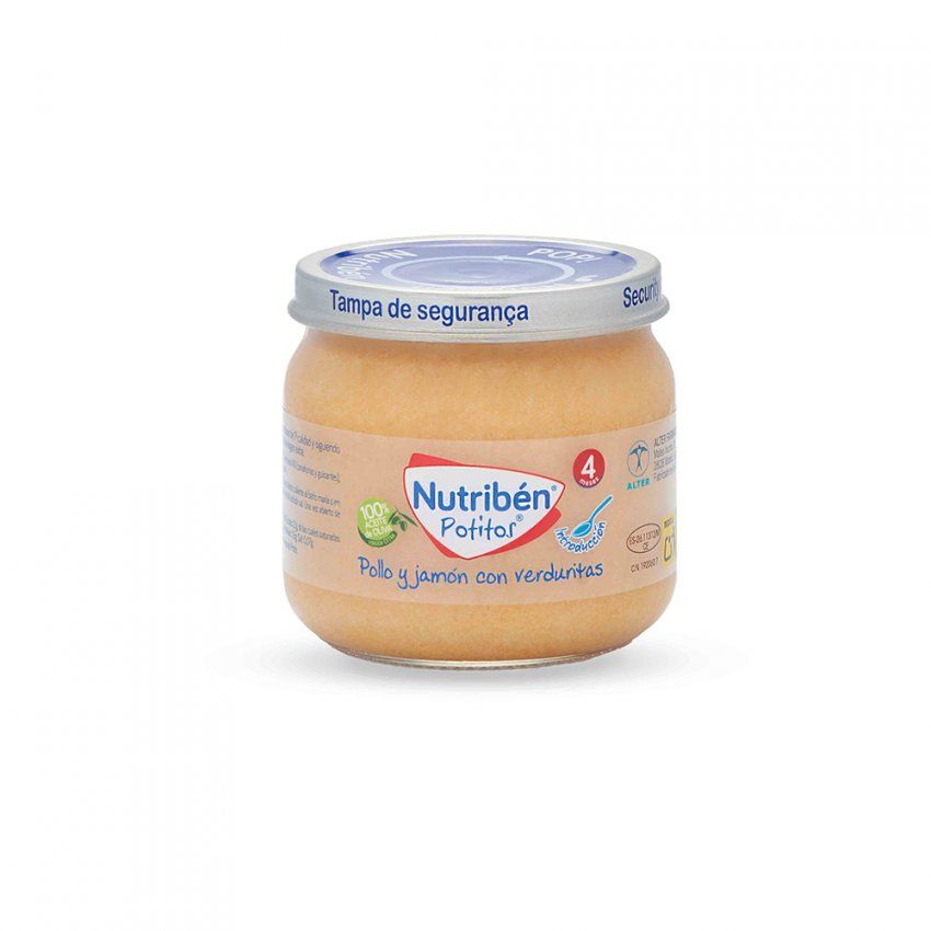 potito nutriben pollo jamon verduritas