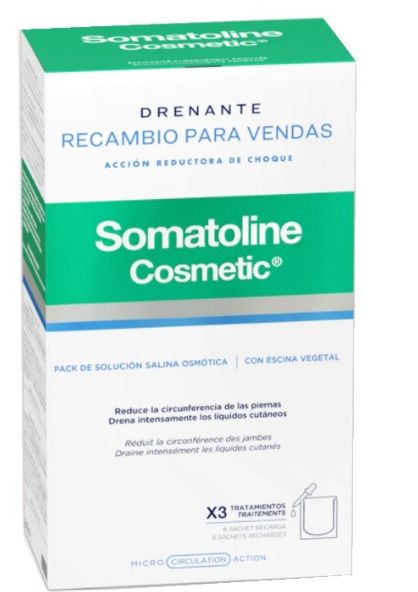 SOMATOLINE RECAMBIOS DE VENDAS 6 sobres