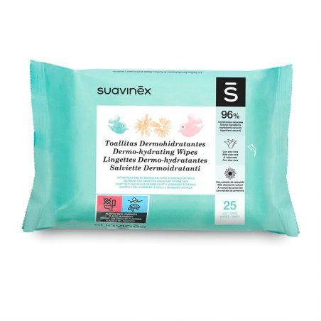 suavinex pack para bebe 100 biodegradables 25 toallitas