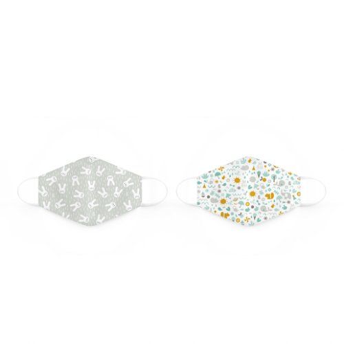 pack mascarilla tela 3 5 anos Hygge verde memories