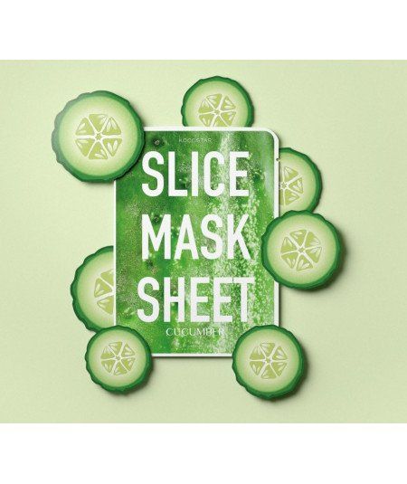 kocostar slice mask sheet cucumber