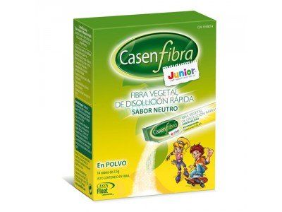casen fibra junior 25 gr 14 sobres