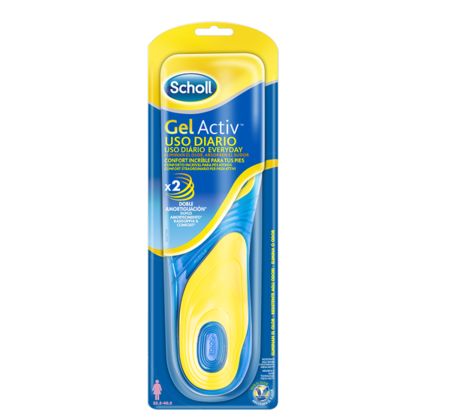 Plantillas gel uso diario mujer Scholl 450x450