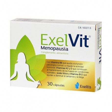exelvit menopausia 30 capsulas