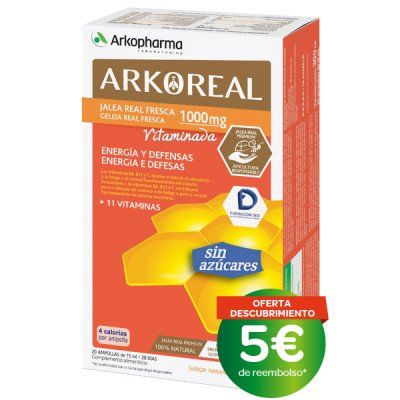 arkoreal sin azucar cashback