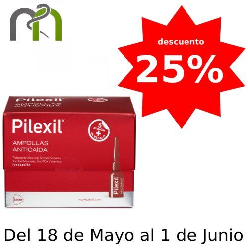 PILEXIL AMPOLLAS ANTICAÍDA
